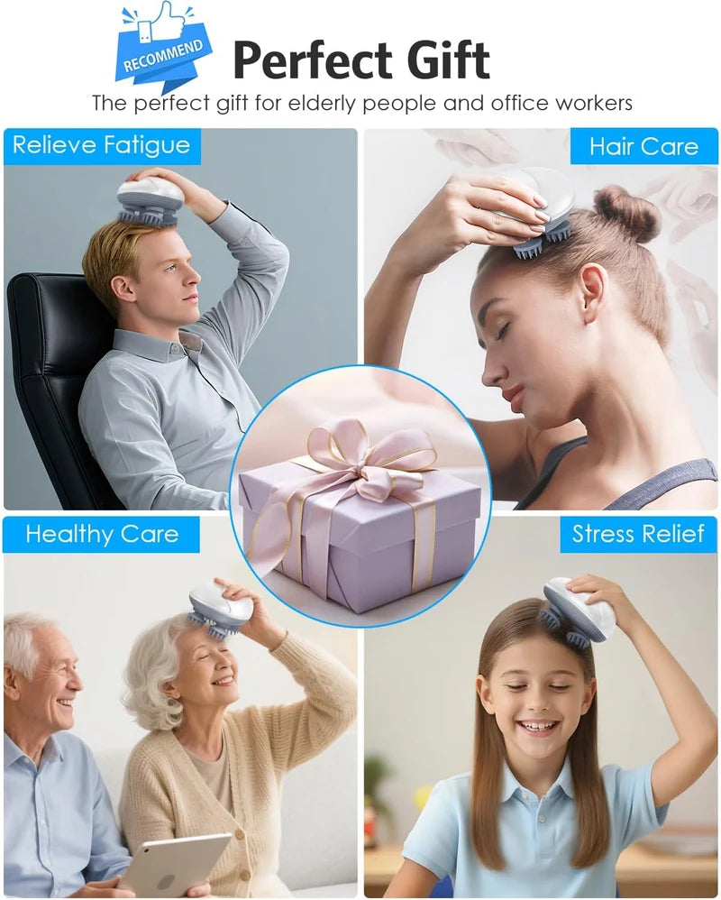 Smart Scalp Massager – Rechargeable Head & Body Massager